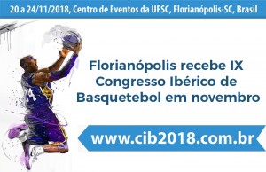 Florianópolis recebe IX Congresso Ibérico de Basquetebol em novembro